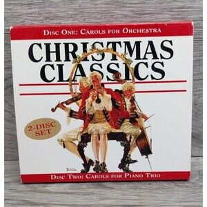 Vintage Christmas Classics 2 Disc Set Carols and Piano-1998-Christmas Music